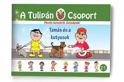 Tamás és a kutyusok borító